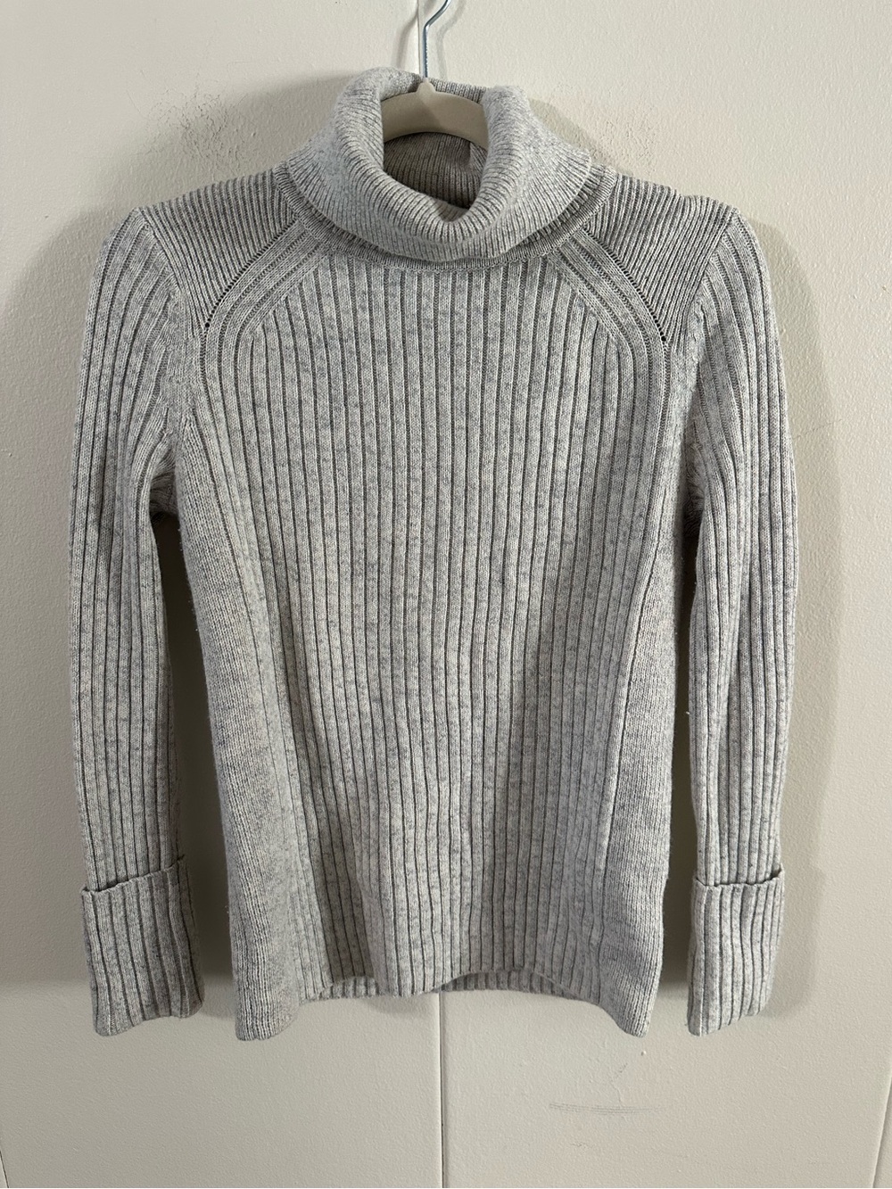 Club Monaco Light Gray Turtleneck Sweater